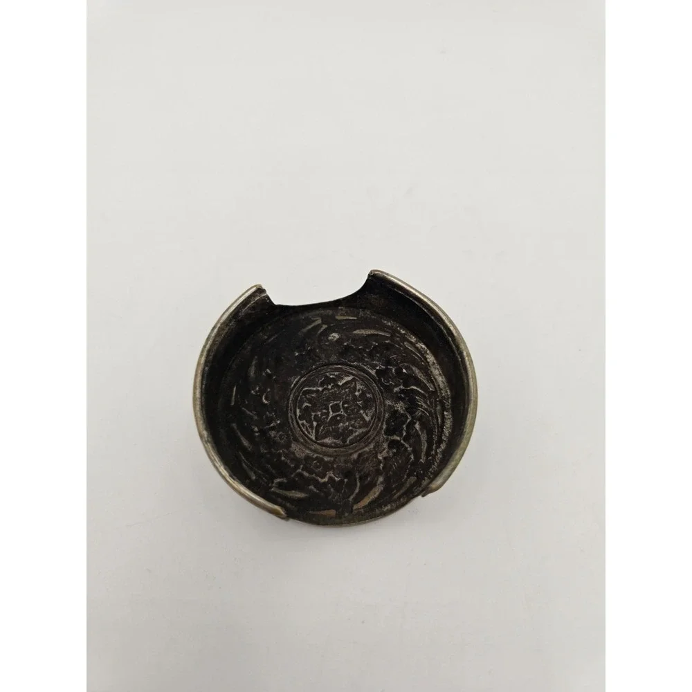 Vintage Collapsible Shot Glass Metal Portable Cup - Pat'd 97 USA Antique - Picture 8 of 8